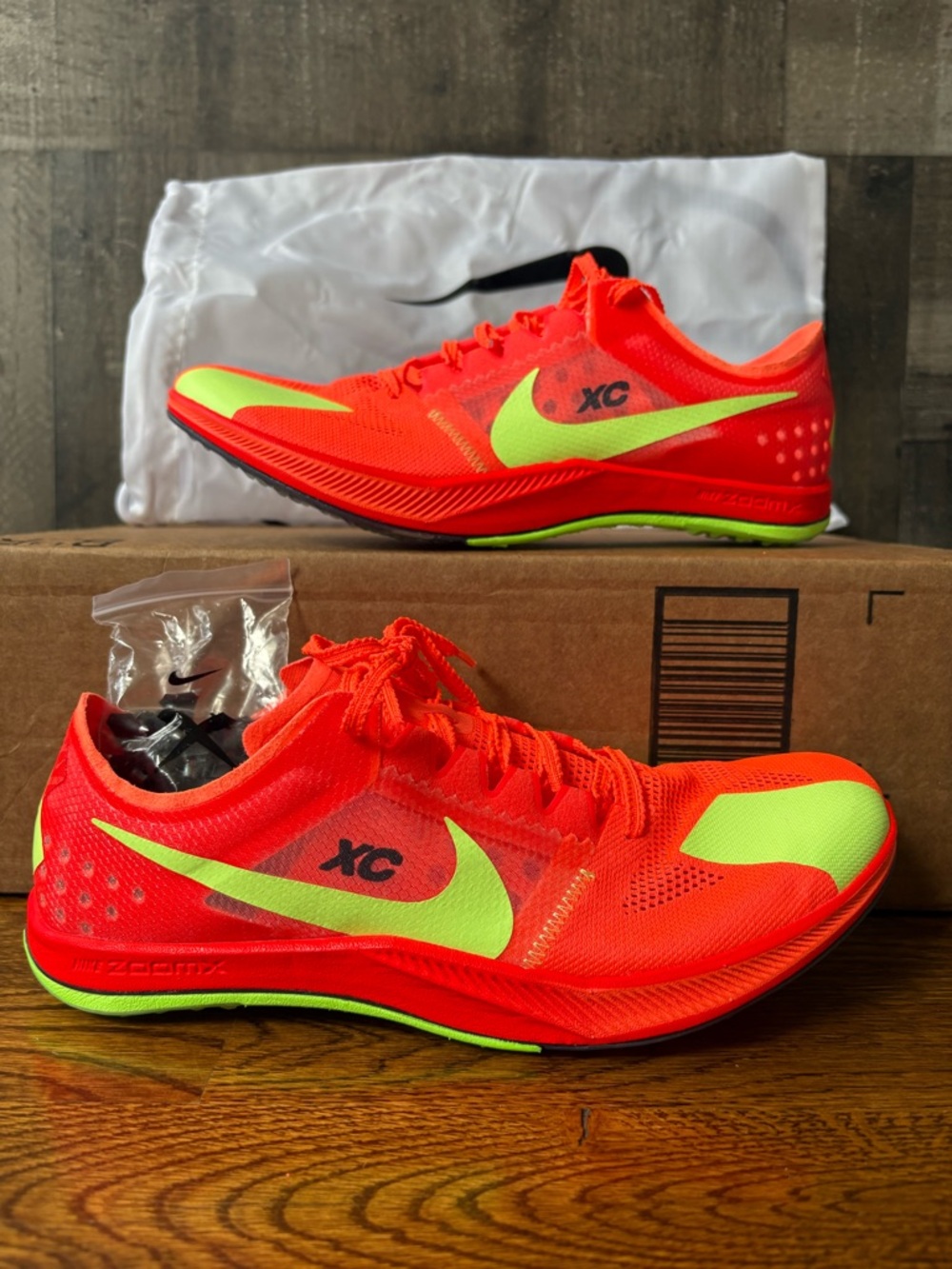 Nike ZoomX Dragonfly XC Bright Crimson Cross Country Spikes Men’s 9.5 DX7992-800